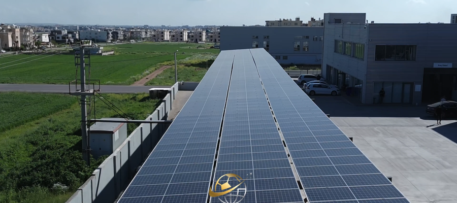 ges entegreli çelik otopark projemiz tamamlandı