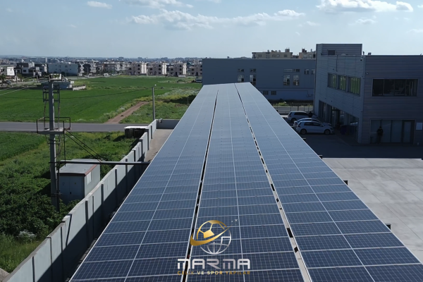 ges entegreli çelik otopark projemiz tamamlandı