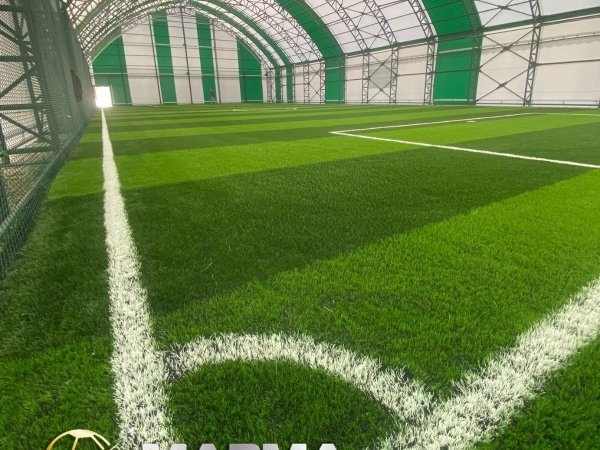 giresun ordaniye köyü 1500 m2 monofilement sentetik kapalı halı saha yapım i̇şi