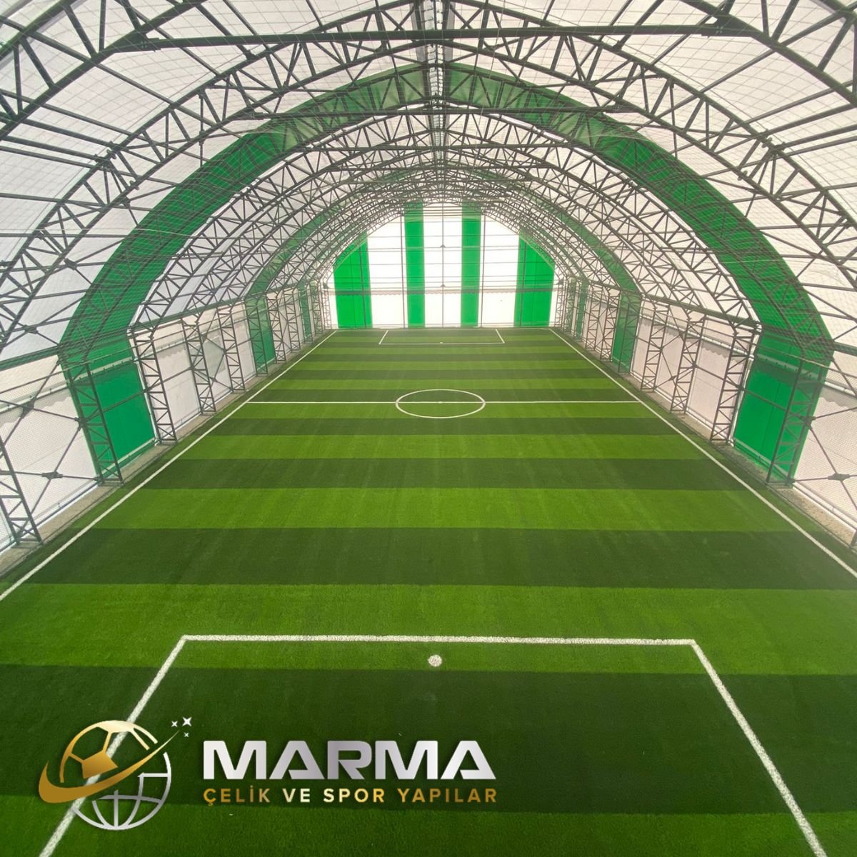 giresun ordaniye köyü 1500 m2 monofilement sentetik kapalı halı saha yapım i̇şi